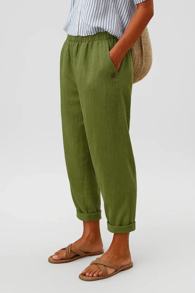 Pantalones de Lino-Algodón Romina™ Atemporales